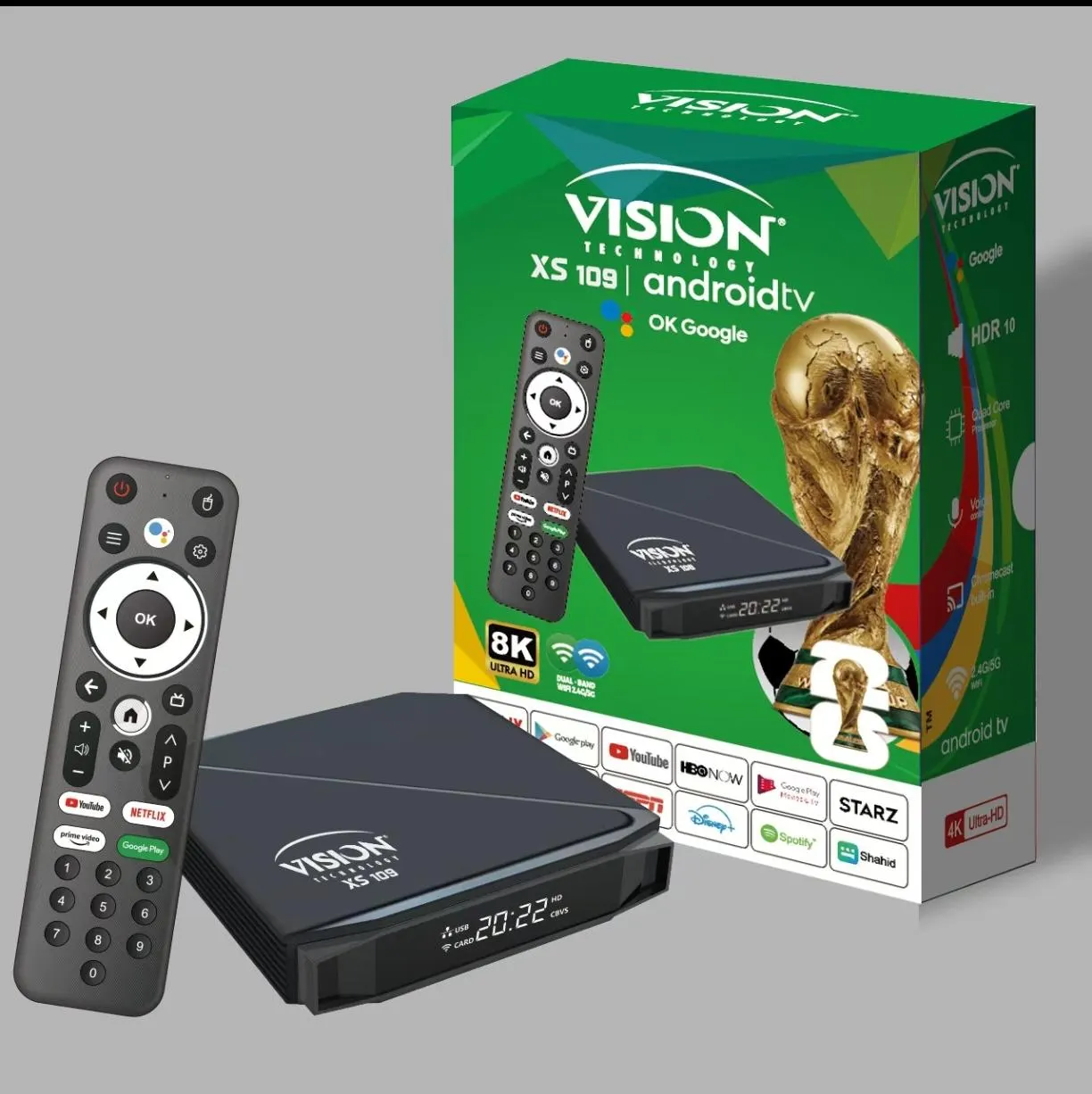 جهاز Vision XS 109 Mini Android TV Box