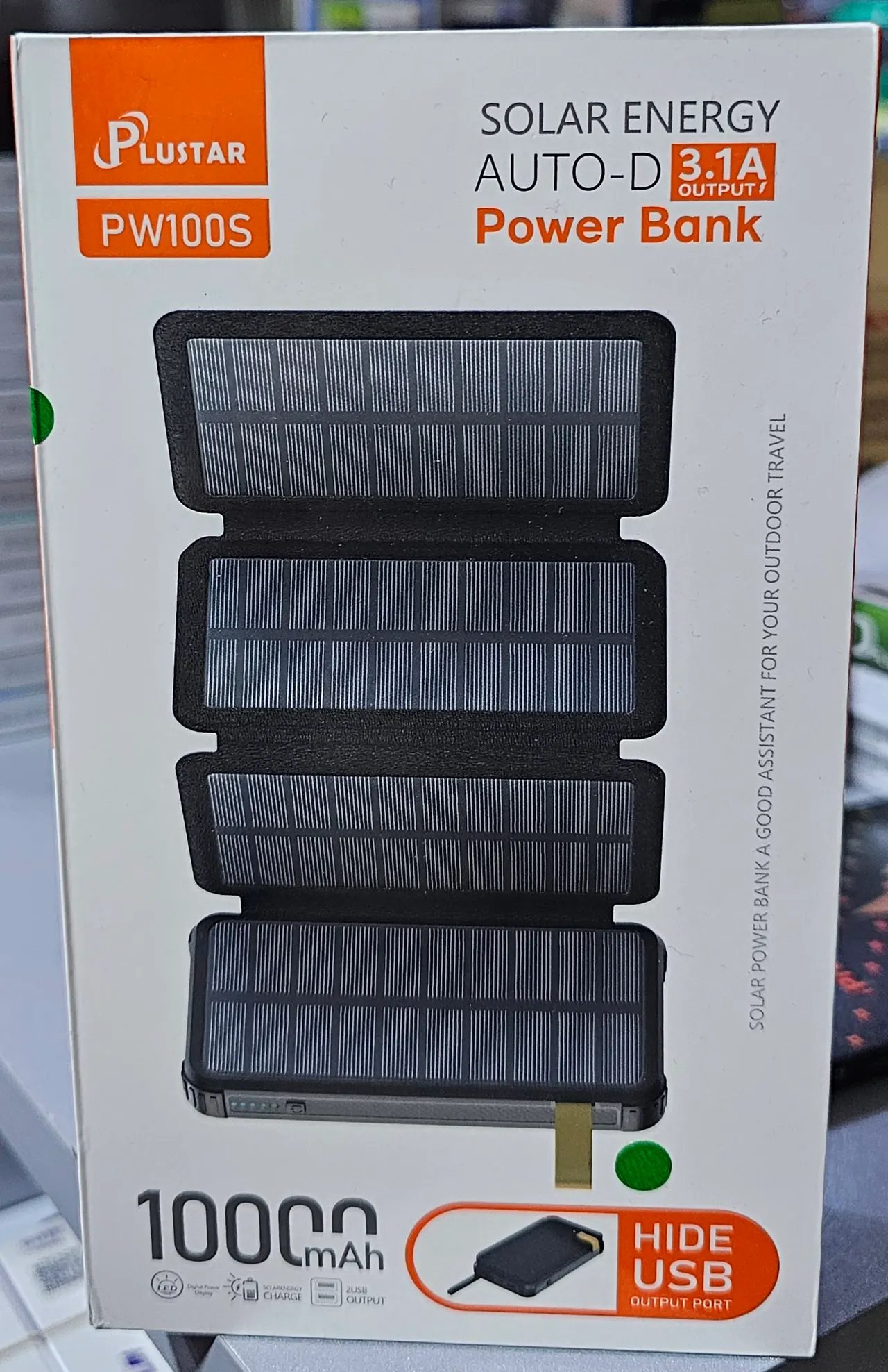 power bank solaire Plustar PW100S
