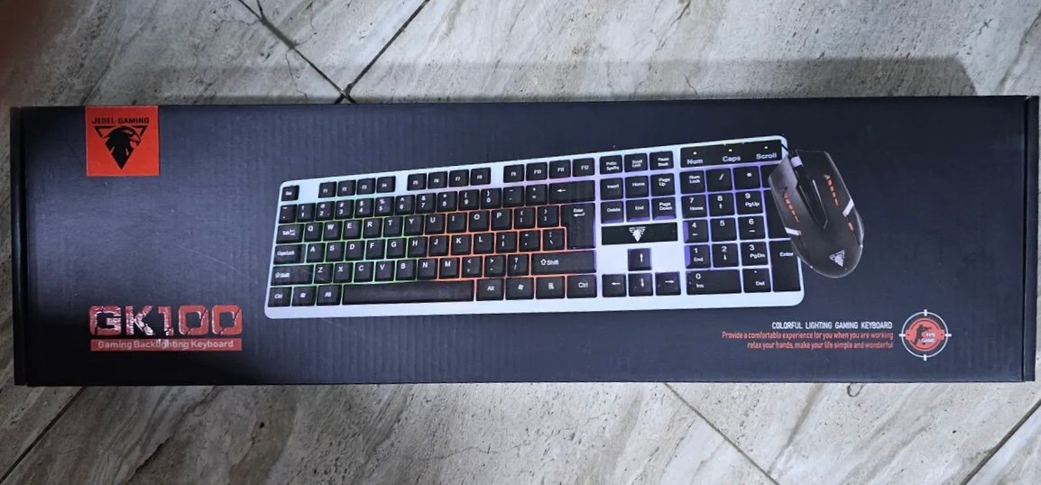 Jedel GK-100 Gaming Keyboard & Mouse Combo