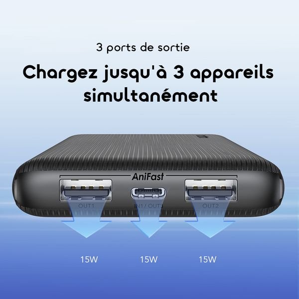 oraimo PowerFlow B11 Batterie externe 10 000 mAh