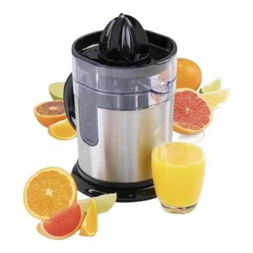 GERMAN LAB Presse-Agrumes 40 W - Rotation Automatique - Service Direct Ou Réservoir 1,2 L - Couvercle Anti